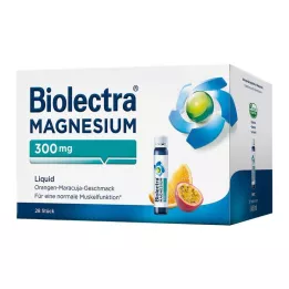 BIOLECTRA Horčík 300 mg Kvapalina, 28 ks