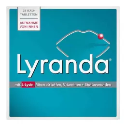 LYRANDA Žuvacie tablety, 28 ks
