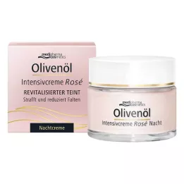 OLIVENÖL INTENSIVCREME Ružový nočný krém, 50 ml