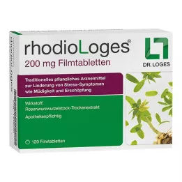 RHODIOLOGES 200 mg filmom obalené tablety, 120 ks