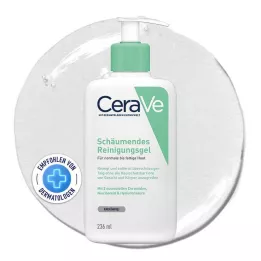 CERAVE penivý čistiaci gél, 236 ml