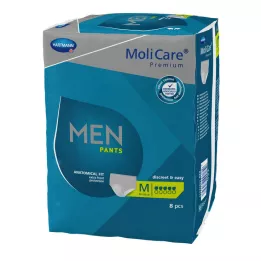 MOLICARE Premium MEN Nohavice 5 Drops M, 8 ks
