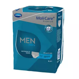 MOLICARE Premium MEN Nohavice 7 kvapiek M, 8 ks