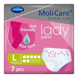 MOLICARE Dámske nohavice Premium 7 kvapiek L, 7 ks