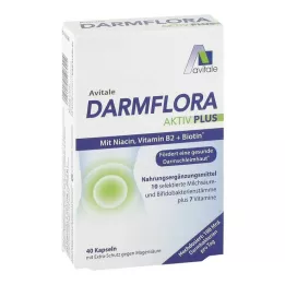 DARMFLORA Aktiv Plus 100 miliárd baktérií + 7 vitamínov, 40 ks