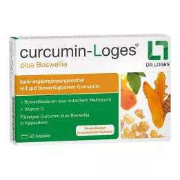 CURCUMIN-LOGES plus kapsuly Boswellia, 60 ks