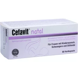 CEFAVIT natálne tvrdé kapsuly, 60 ks