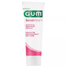 GUM SensiVital+ zubná pasta 75 ml zubná pasta, 75 ml