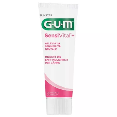 GUM SensiVital+ zubná pasta 75 ml zubná pasta, 75 ml