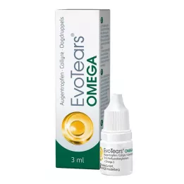 EVOTEARS Omega očné kvapky, 3 ml