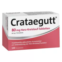 CRATAEGUTT 80 mg kardiovaskulárne tablety, 100 ks