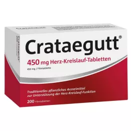 CRATAEGUTT 450 mg kardiovaskulárne tablety, 200 ks