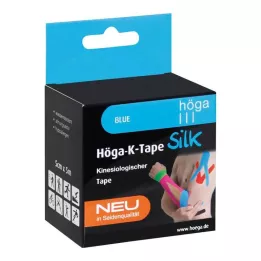 HÖGA-K-TAPE Hodváb 5 cmx5 m l.fr.modrý kinesiol.Tape, 1 ks