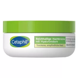 CETAPHIL bohatý nočný krém s kyselinou hyalurónovou, 48 g