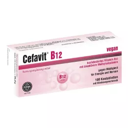 CEFAVIT B12 žuvacie tablety, 100 ks