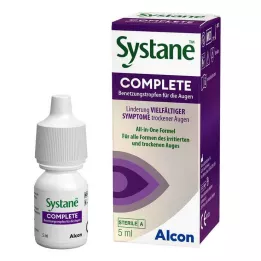 SYSTANE COMPLETE Zvlhčujúce očné kvapky, 5 ml