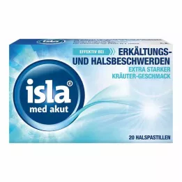 ISLA MED akútne pastilky, 20 ks