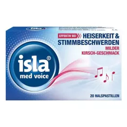ISLA MED hlasové pastilky, 20 ks