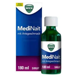 WICK MediNait sirup s anízovou príchuťou, 180 ml
