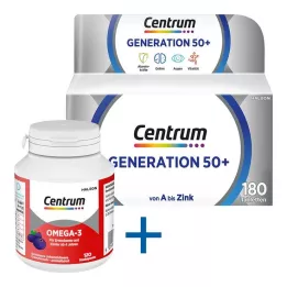 CENTRUM Tablety generácie 50+, 180 ks