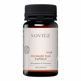 Sovita kyselina listová plus kapsuly, 180 kusov