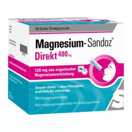 MAGNESIUM SANDOZ Direkt 400 mg tyčinky, 48 ks
