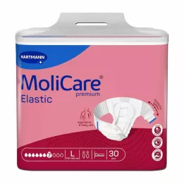 MOLICARE Prémiové elastické nohavičky 7 kvapiek veľkosť L, 30 ks