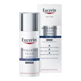 EUCERIN Anti-Age Hyaluron-Filler UREA Nočný krém, 50 ml