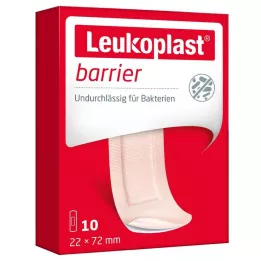 LEUKOPLAST zábrana Lišty 22x72 mm, 10 ks