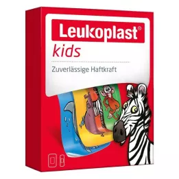 LEUKOPLAST detské prúžky 19x56 mm 8 ks/38x63 mm 4 ks, 12 ks