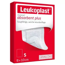 LEUKOPLAST Leukomed sterilné krytie na rany 8x10 cm, 5 ks