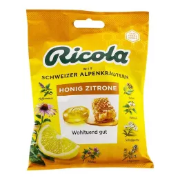 RICOLA m.Z.Beutel Echinacea Medové a citrónové bonbóny, 75 g
