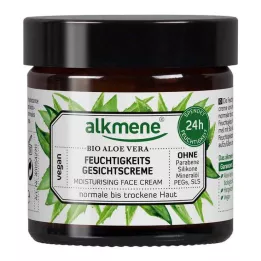 ALKMENE Hydratačný krém na tvár s bio aloe vera, 50 ml