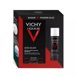 VICHY HOMME Balzam na holenie &amp; citlivý x-mas Coffret, 1 str