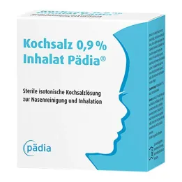 Kuchynská soľ 0,9% inhalačné pediatrické ampulky, 60x2,5 ml