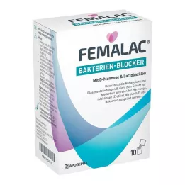 FEMALAC Prášok na blokovanie baktérií, 10 ks