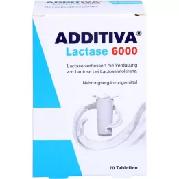 ADDITIVA Laktáza 6000 tabliet, 70 ks