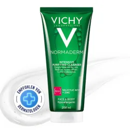Vichy Normaderm Intenzívny čistiaci gél / R, 200 ml