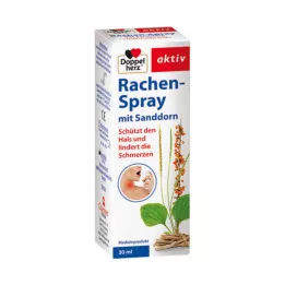 DOPPELHERZ Sprej do krku s rakytníkom, 30 ml