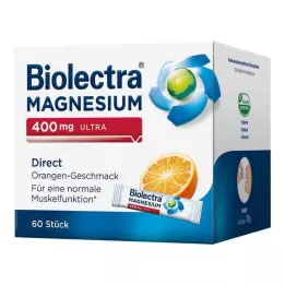 BIOLECTRA Horčík 400 mg ultra Direct Orange, 60 ks