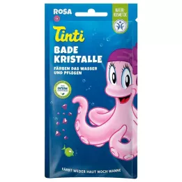 TINTI Kúpeľové kryštály ružové, 60 g