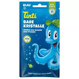 TINTI Kryštály kúpeľa modré, 60 g
