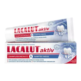 LACALUT aktívna ochrana ďasien &amp; jemná biela zubná pasta, 75 ml