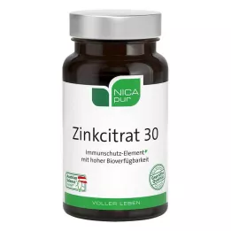 NICAPUR Citrát zinočnatý 30 kapsúl, 60 ks