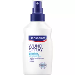 HANSAPLAST Sprej na rany na antiseptické čistenie rán, 100 ml