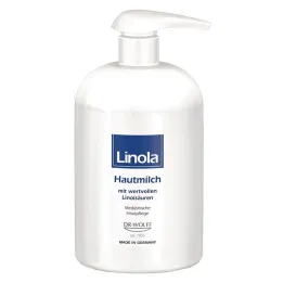 Dávkovač pleťového mlieka Linola, 500 ml