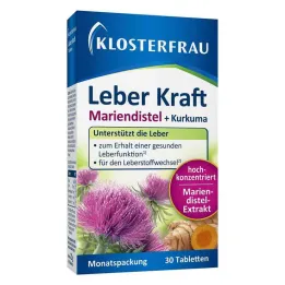 Klosterfrau tablety na posilnenie pečene, 30 ks