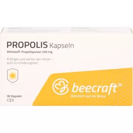 BEECRAFT Propolisové kapsuly, 30 ks
