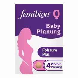 FEMIBION 0 tabliet na plánovanie bábätiek, 28 ks