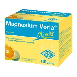 MAGNESIUM VERLA priame granule citrus, 60 ks